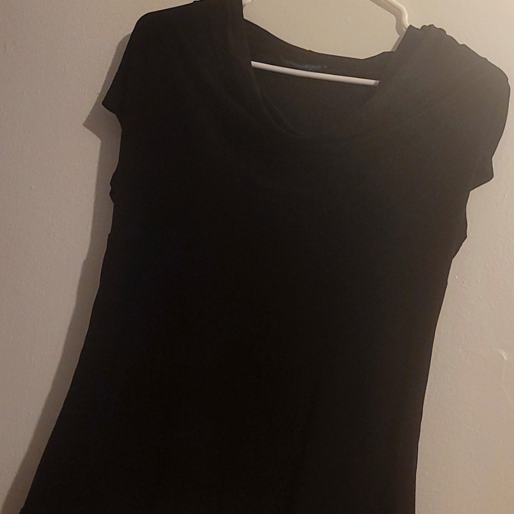 American City Wear Petite Womens Blouse